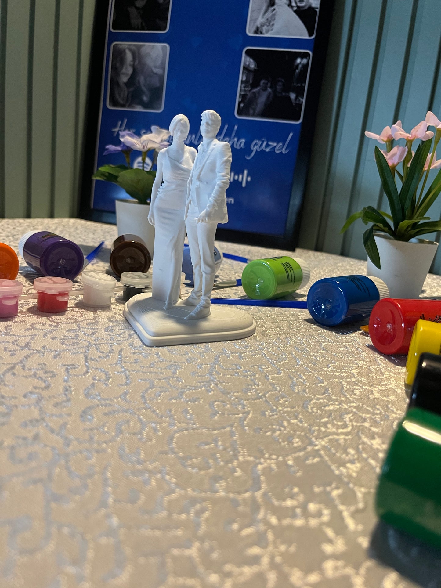 Çiftler için Figür Boyama Seti