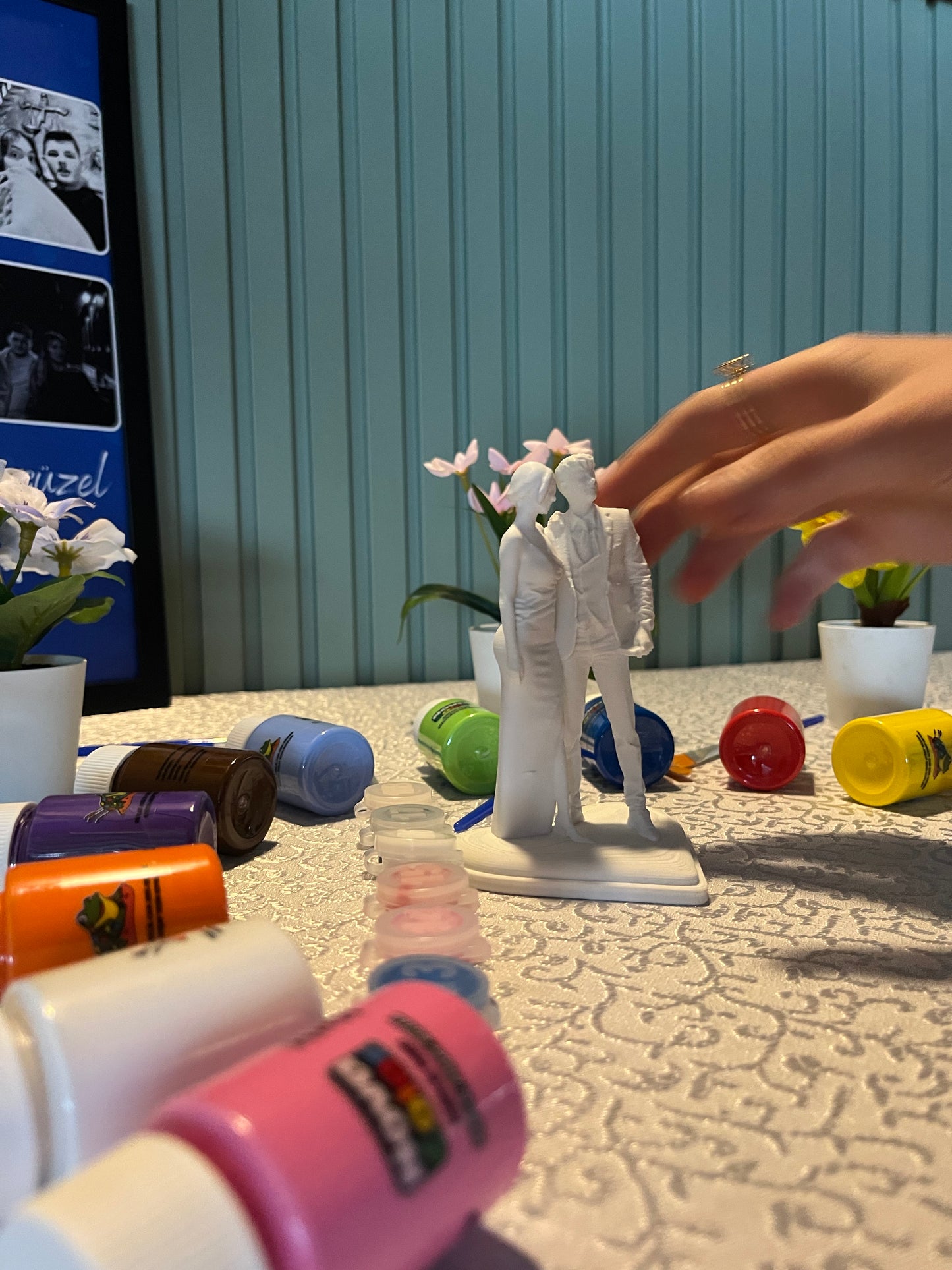 Çiftler için Figür Boyama Seti