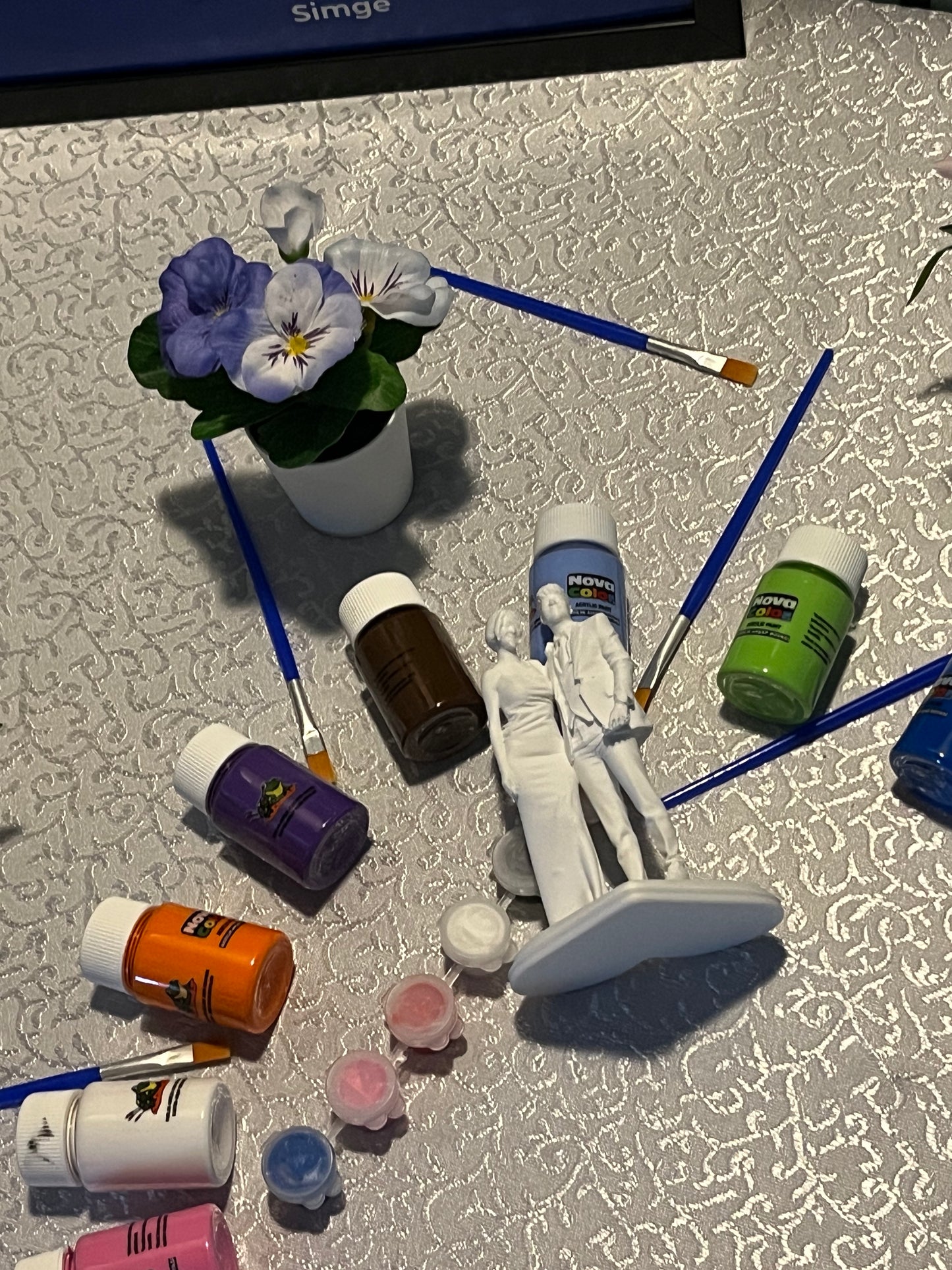 Çiftler için Figür Boyama Seti